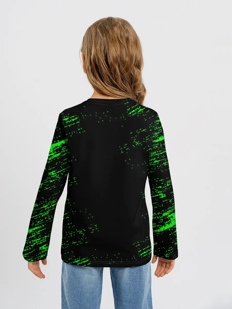 Детский лонгслив / MINECRAFT