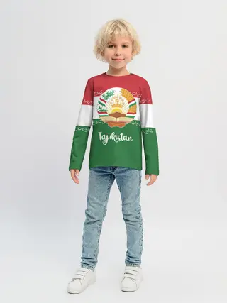Детский лонгслив / Таджикистан
