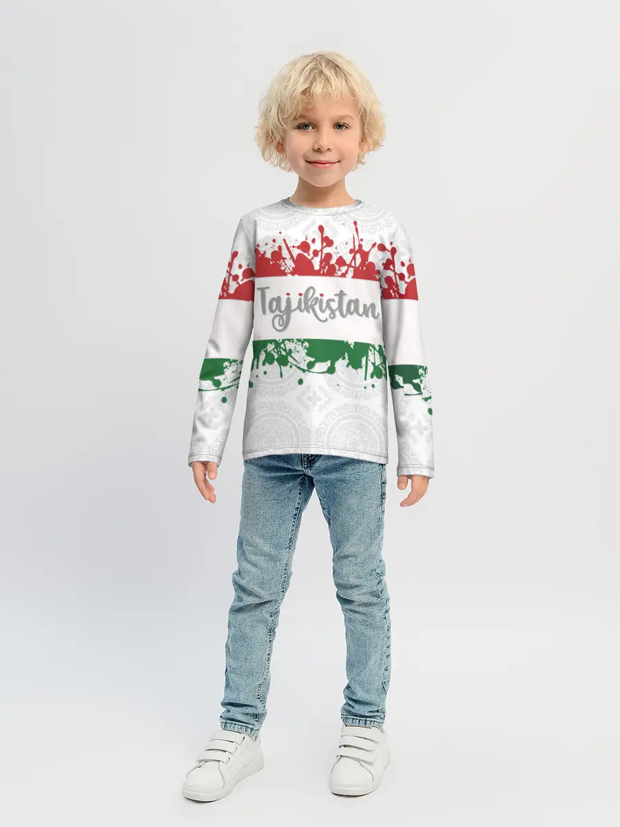 Детский лонгслив / Таджикистан