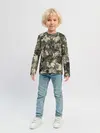 Детский лонгслив / Off Road камуфляж