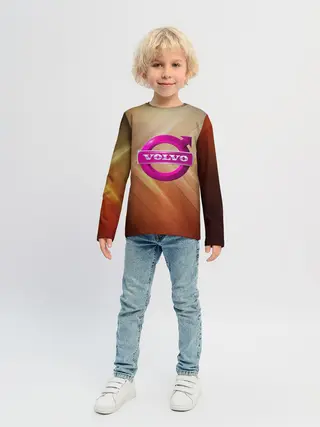 Детский лонгслив / volvo