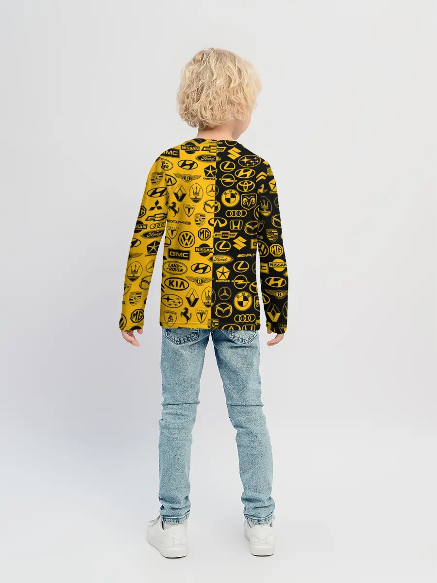 Детский лонгслив / ЛОГОТИПЫ АВТО