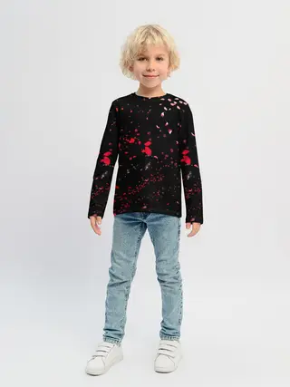 Детский лонгслив / Лепестки | Casual