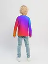 Детский лонгслив / Градиент