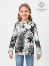 Детский лонгслив / ПАЛЬМЫ | TROPICAL GLITCH