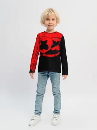 Детский лонгслив / FORTNITE MARSHMELLO.