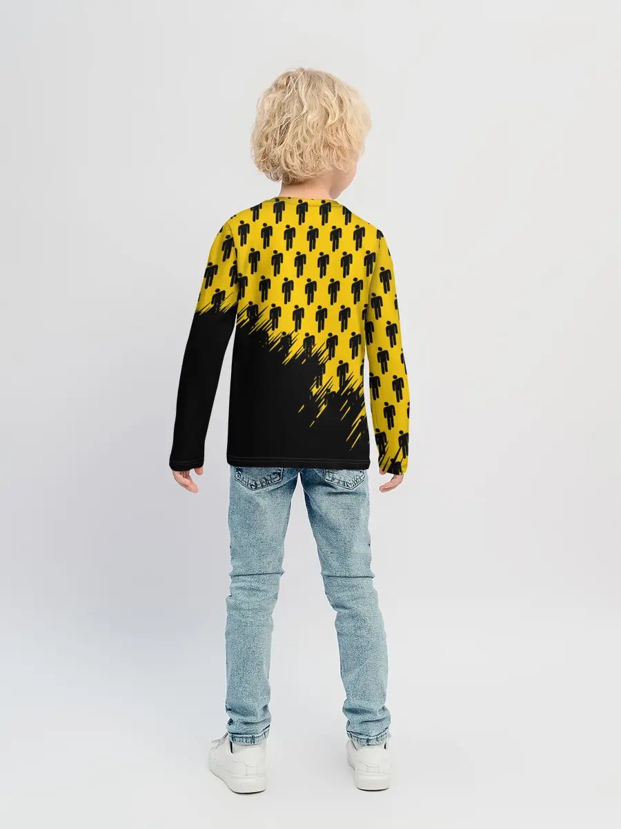 Детский лонгслив / Billie Eilish.