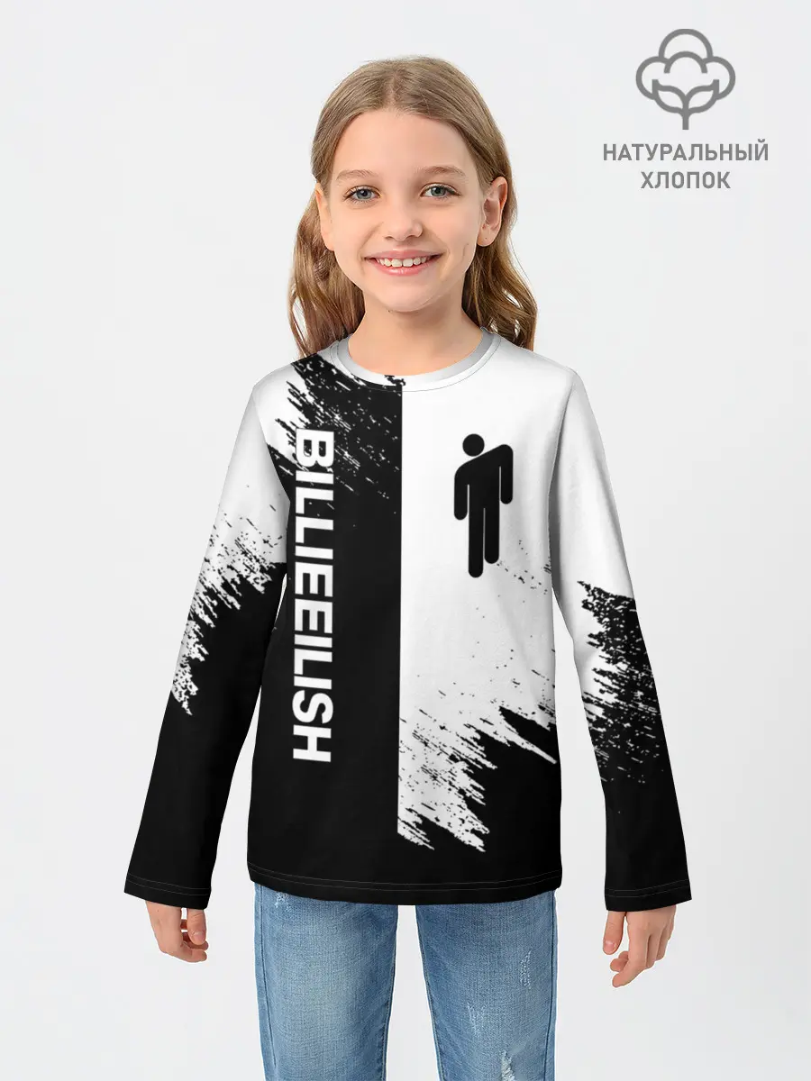 Детский лонгслив / BILLIE EILISH / БИЛЛИ АЙЛИШ