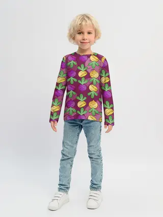 Детский лонгслив / Репа и Свекла