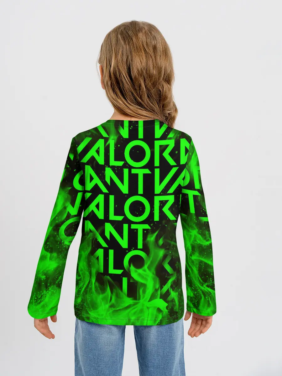 Детский лонгслив / VALORANT | ВАЛОРАНТ