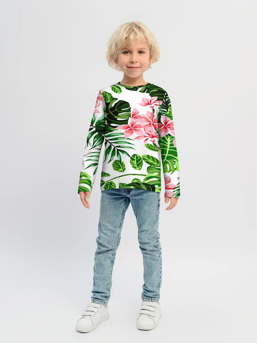 Детский лонгслив / ЛЕТО ТЕКСТУРА