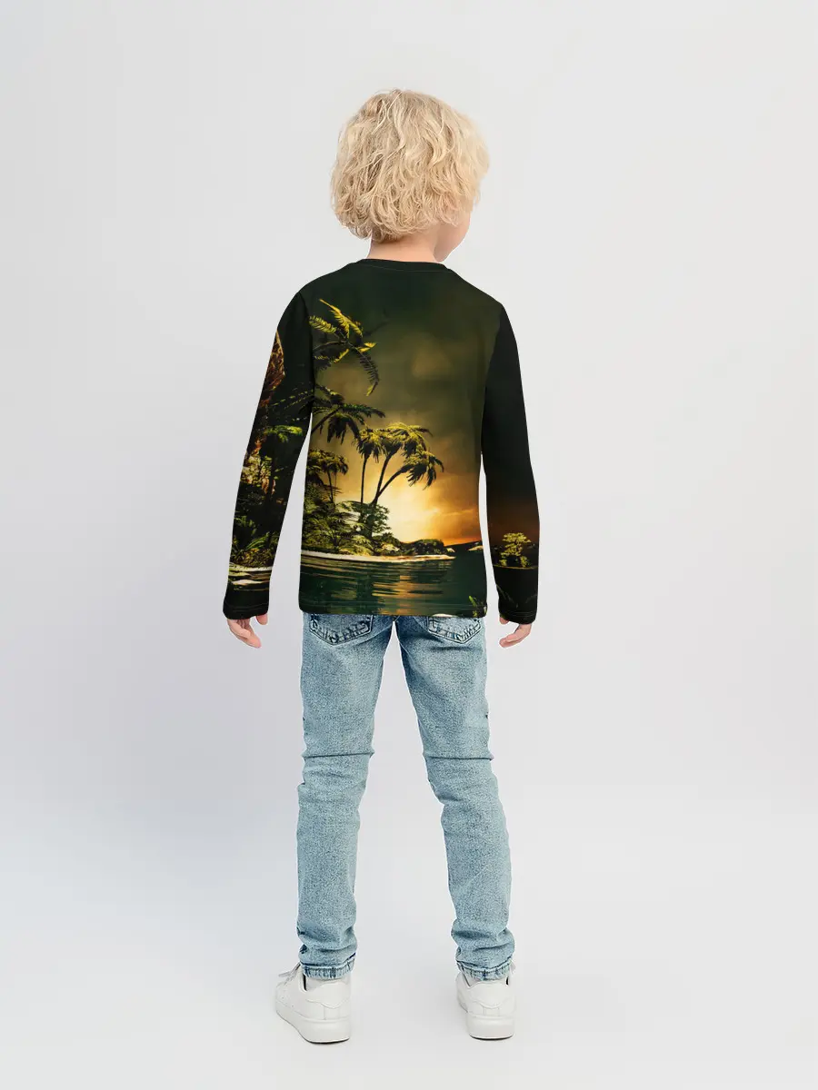 Детский лонгслив / РАЙСКИЙ ОСТРОВ