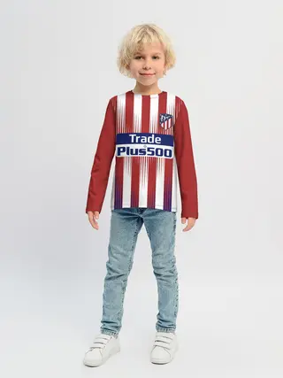 Детский лонгслив / Форма Атлетико Мадрид