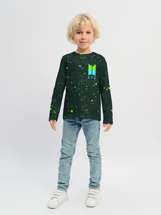 Детский лонгслив / BTS / БТС