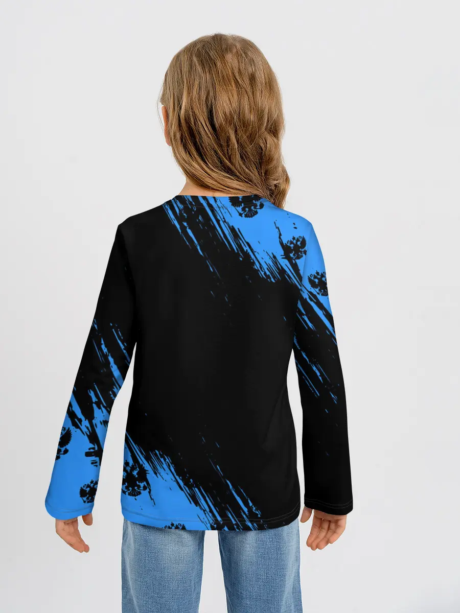 Детский лонгслив / РОССИЯ / RUSSIA