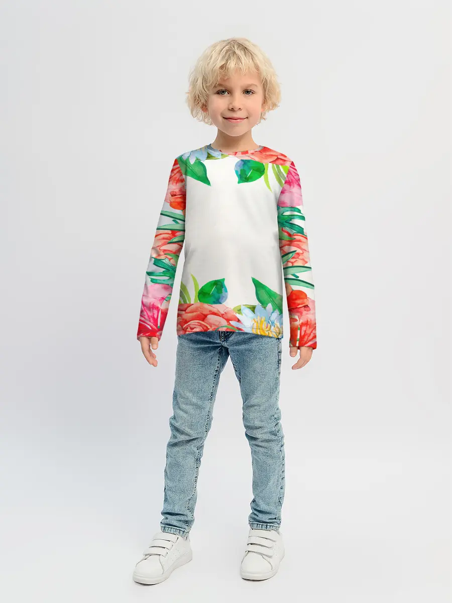 Детский лонгслив / SUMMER NEON