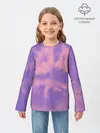Детский лонгслив / Фиолетовый ТАЙ ДАЙ