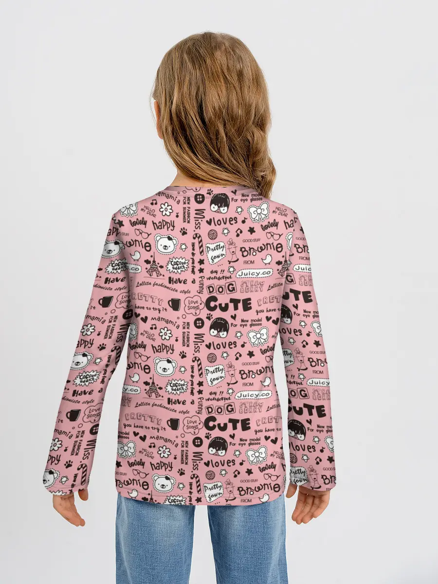 Детский лонгслив / Loves Happy