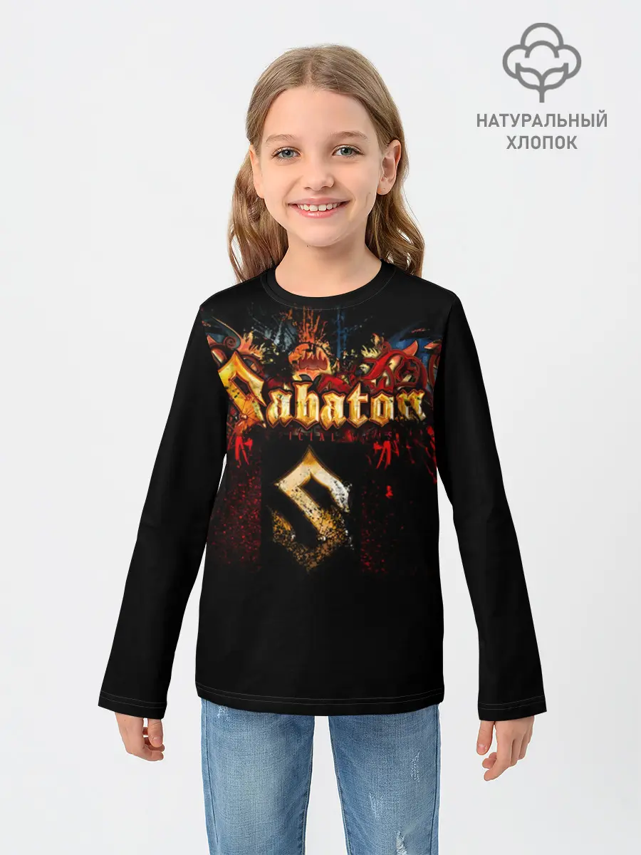 Детский лонгслив / Sabaton.