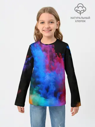 Детский лонгслив / КРАСКИ