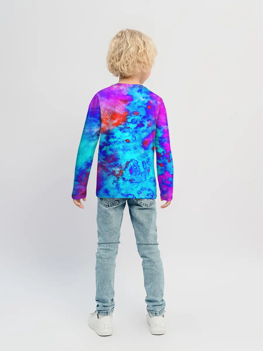Детский лонгслив / ABSTRACTION COLORS