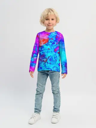 Детский лонгслив / ABSTRACTION COLORS