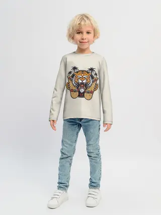 Детский лонгслив / Скейтер