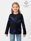 Детский лонгслив / HEXAGON | BLUE