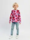 Детский лонгслив / Георгины