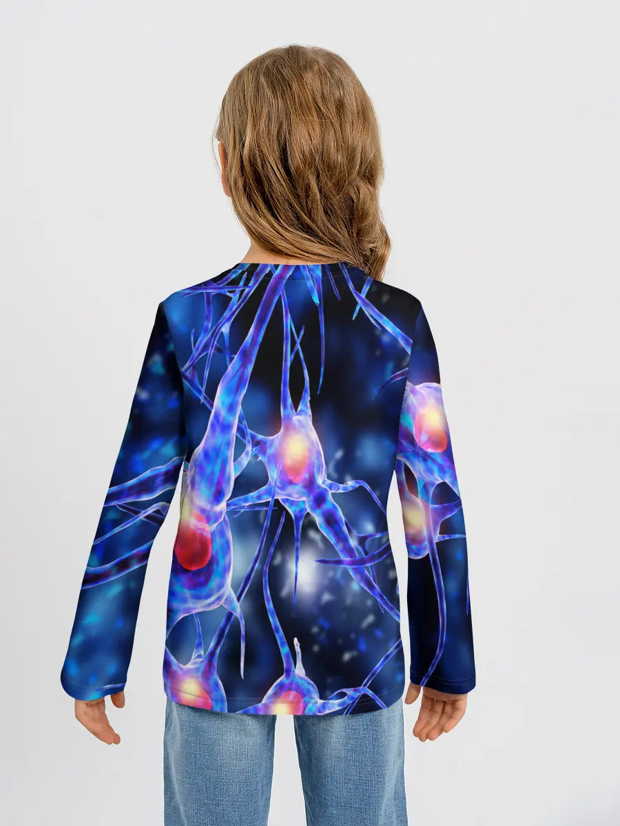 Детский лонгслив / НЕРВЫ