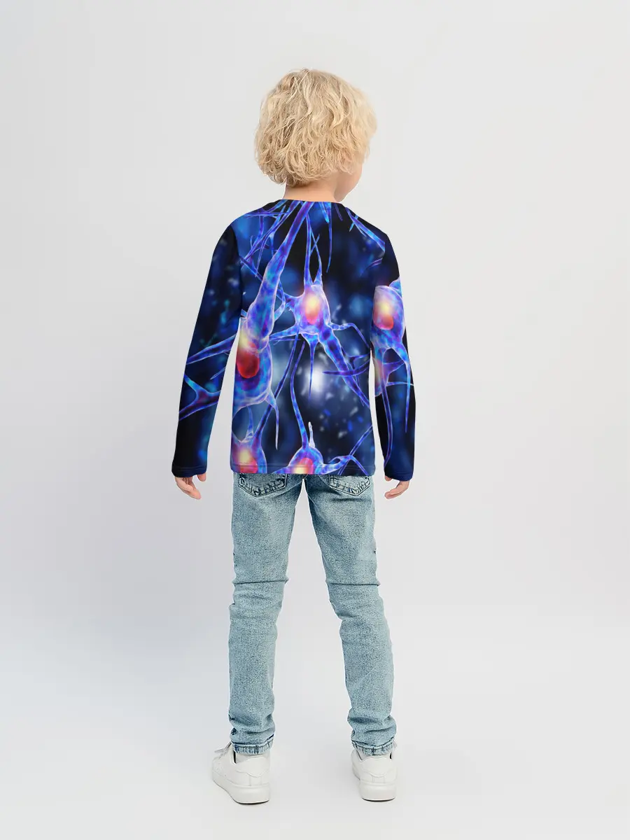 Детский лонгслив / НЕРВЫ