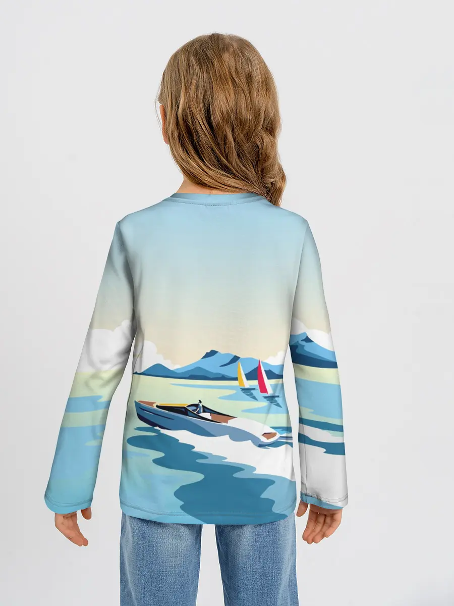 Детский лонгслив / Лето