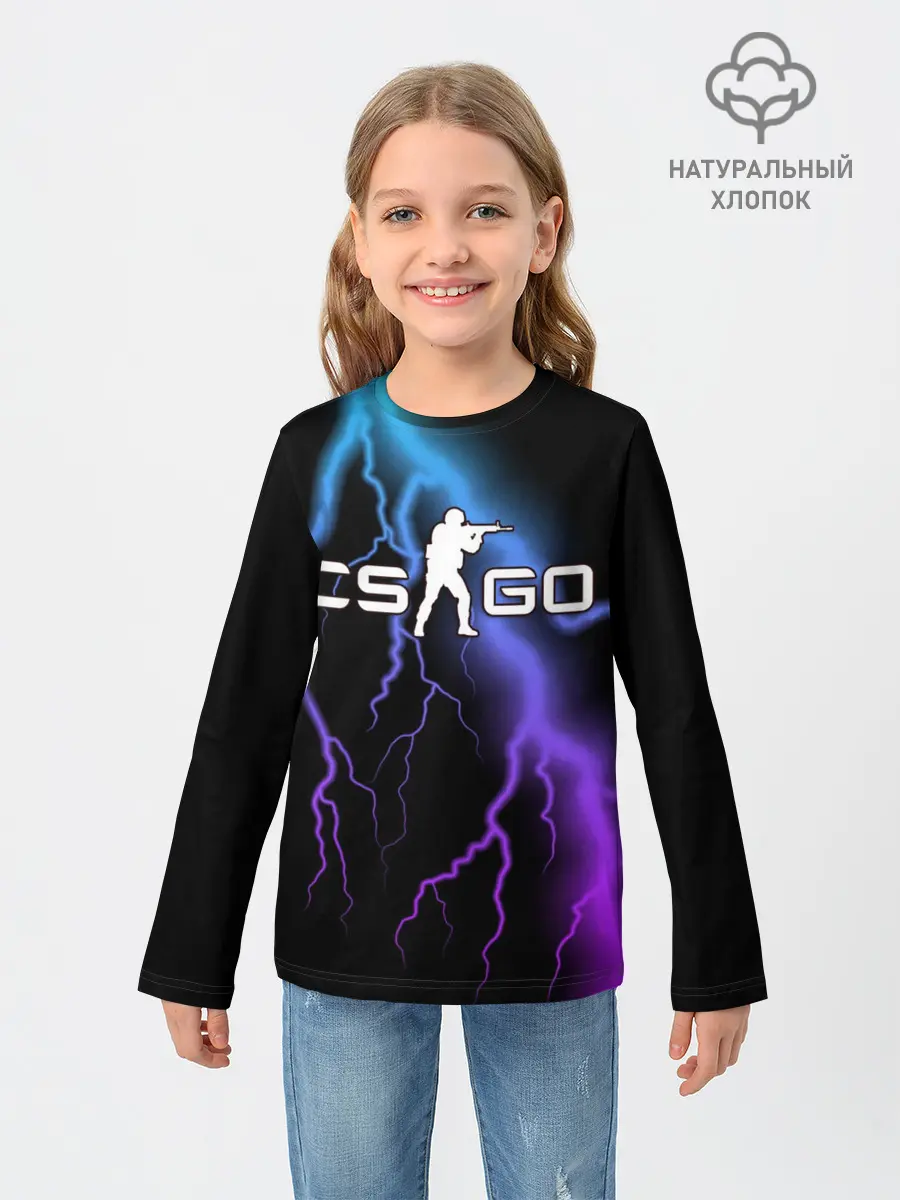 Детский лонгслив / COUNTER STRIKE