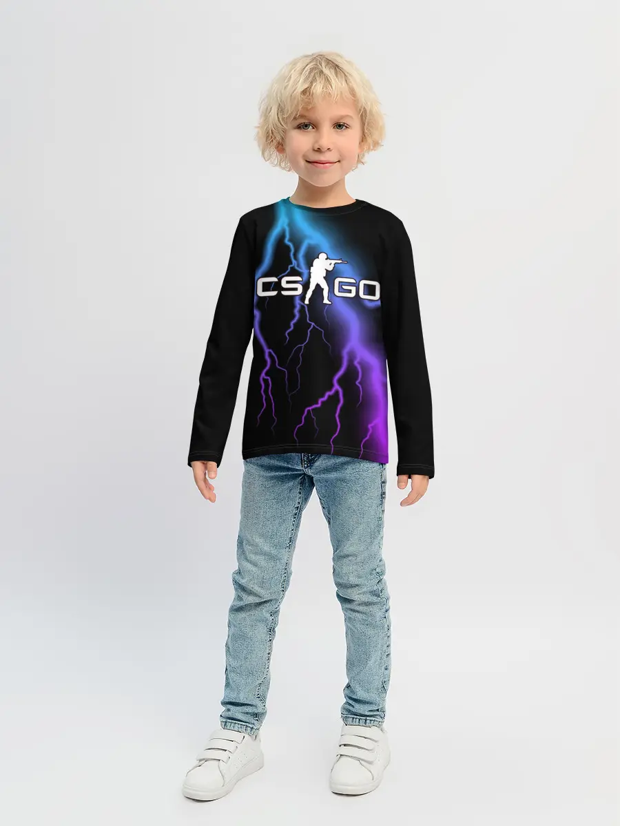 Детский лонгслив / COUNTER STRIKE