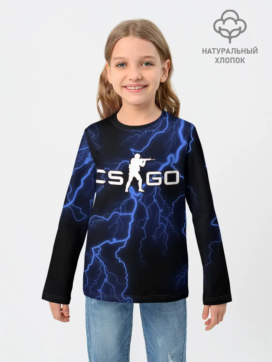 Детский лонгслив / COUNTER STRIKE