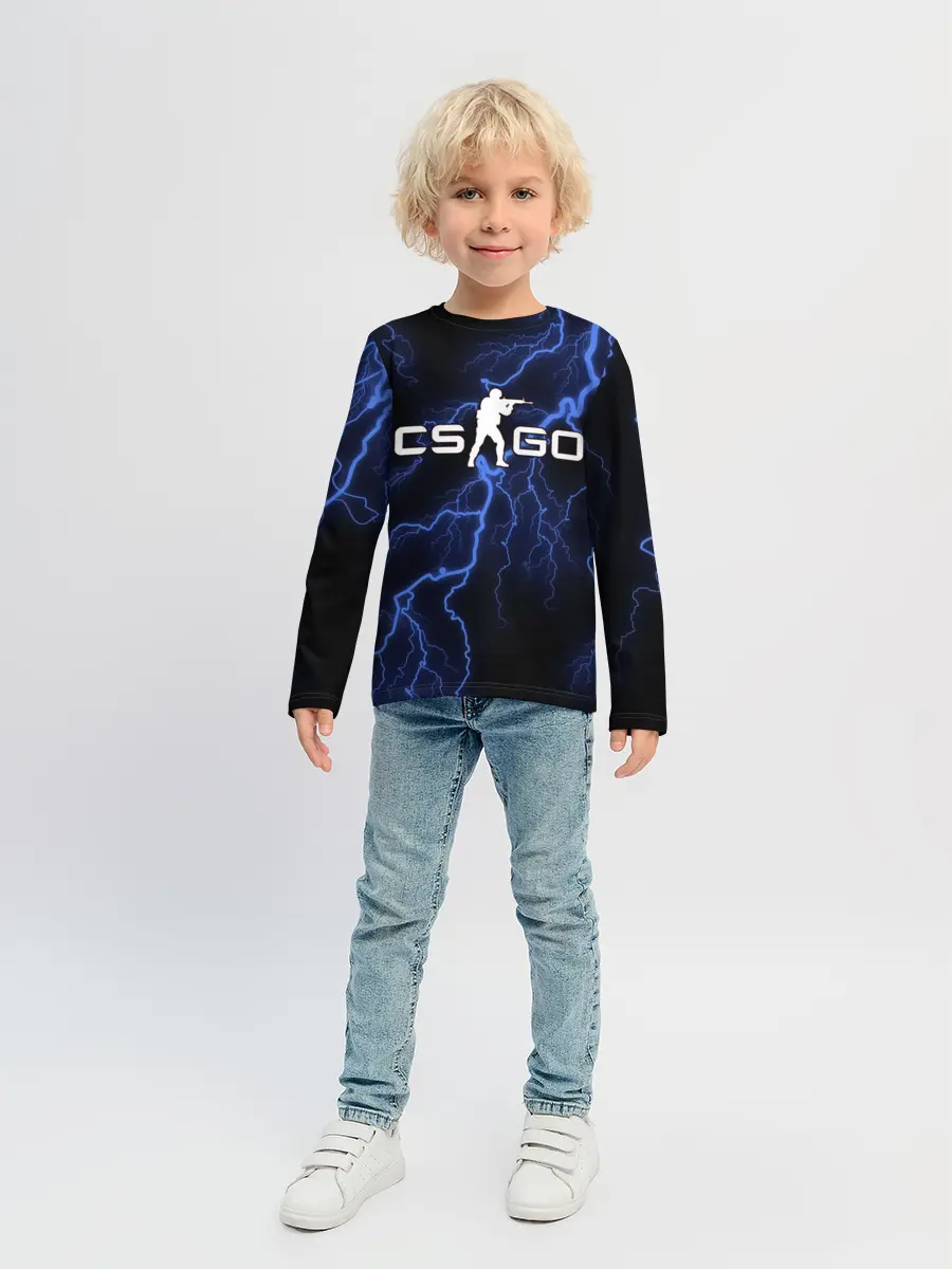 Детский лонгслив / COUNTER STRIKE