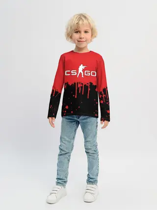 Детский лонгслив / COUNTER STRIKE