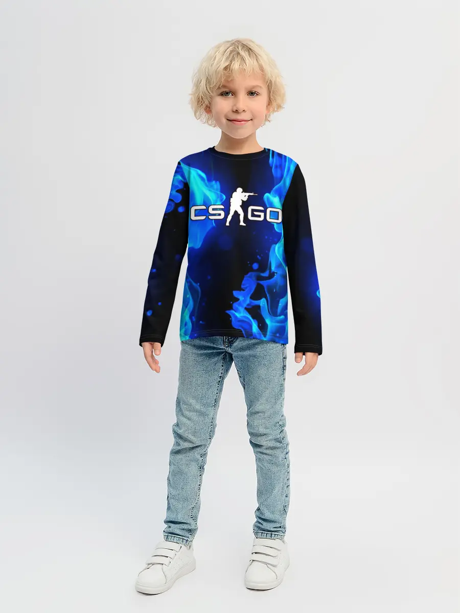 Детский лонгслив / COUNTER STRIKE