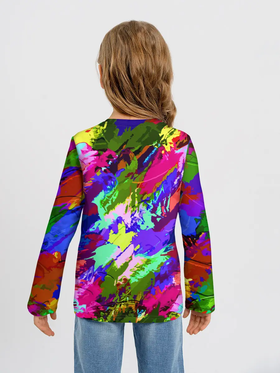 Детский лонгслив / Краска