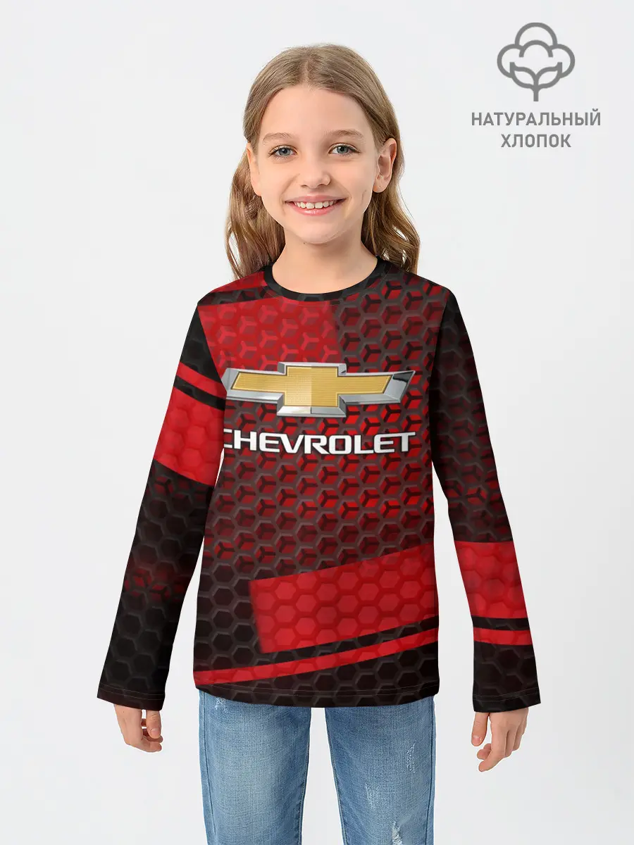 Детский лонгслив / CHEVROLET