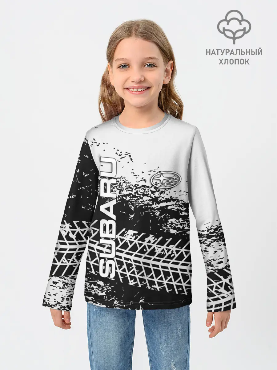 Детский лонгслив / SUBARU