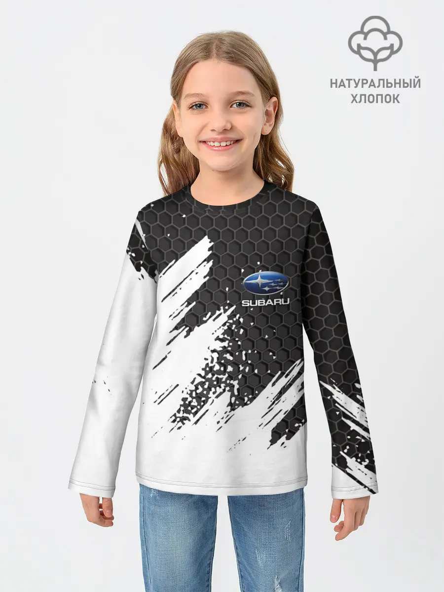Детский лонгслив / SUBARU
