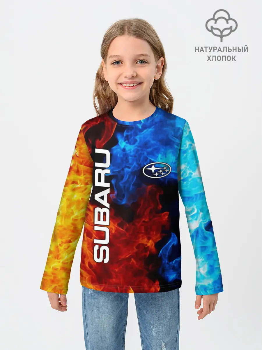 Детский лонгслив / SUBARU
