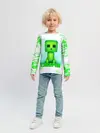 Детский лонгслив / MINECRAFT CREEPER