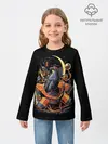 Детский лонгслив / ВОРОН СТИМПАНК