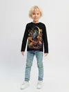 Детский лонгслив / ВОРОН СТИМПАНК