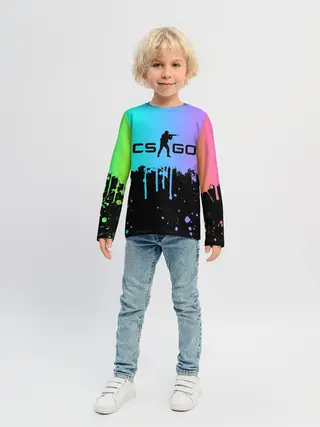 Детский лонгслив / COUNTER STRIKE