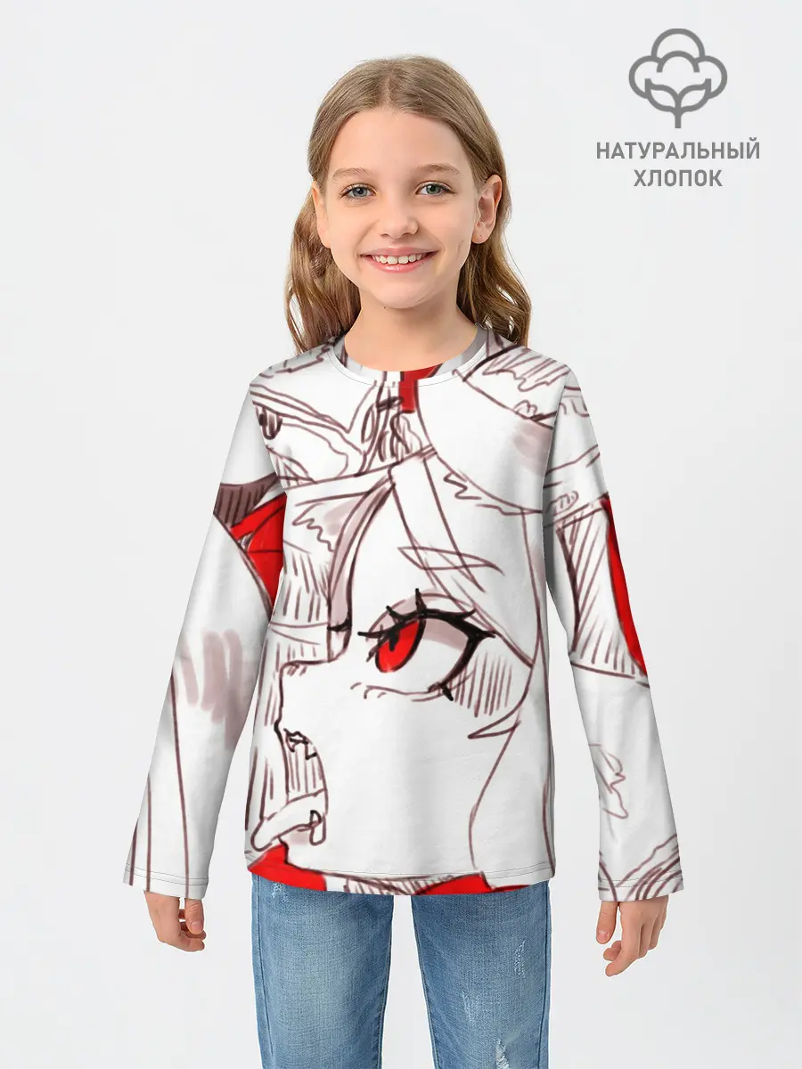 Детский лонгслив / Люцифер. HELLTAKER