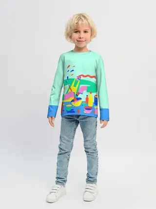 Детский лонгслив / готовка