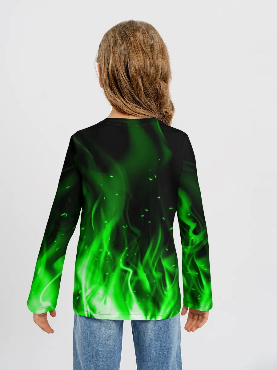 Детский лонгслив / MINECRAFT